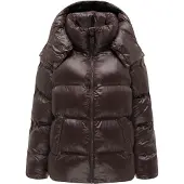 NAVAHOO Damen Winterjacke Snow-Frame mit abnehmbarer Kapuze