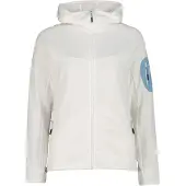 CMP Woman Fleece Fleece Jacket FIX Hood b.co gesso (A143) 38