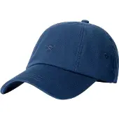 Hackett London für Herren. HM0400102 Marineblaue Brolly Tonal Kappe (OSFA), Lässig, Baumwolle