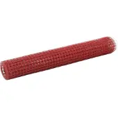vidaXL Drahtzaun Stahl mit PVC-Beschichtung 10x1 m Rot