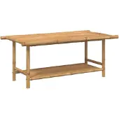 vidaXL Couchtisch 110x55x45 cm Bambus