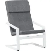vidaXL Relaxsessel Dunkelgrau Stoff