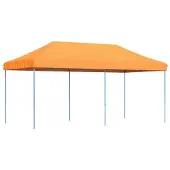 vidaXL Partyzelt Faltbar Pop-Up Orange 580x292x315 cm