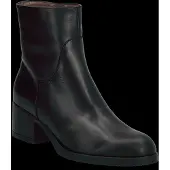 Wonders für Damen. G-6261 Leder-Stiefeletten Isy schwarz (41), 3 bis 5 cm, Reißverschluss, Lässig