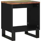 vidaXL Couchtisch 40x31x46 cm Altholz Massiv & Holzwerkstoff