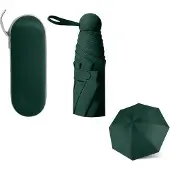 Famanu Reise-Regenschirm, Mini-Regenschirm mit 6 Schienen