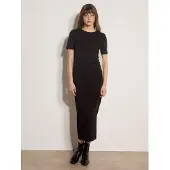 Apricot Midikleid "Plissiertes Kleid mit Rüschen" mit Raffungen