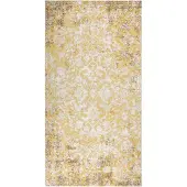 vidaXL "im " Outdoor-Teppich Flachgewebe 80x150 cm Gelb - Outdoorteppiche CC7860