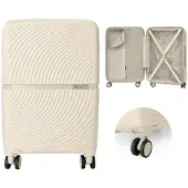 Solier Handgepäck Koffer Kabinentrolley 53x35x20 cm TSA-Schloss 8 Rollen
