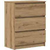 vidaXL Sideboard Artisan-Eiche 60x35x76 cm Holzwerkstoff