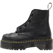 Dr. Martens für Damen. 22564001 Sinclair Lederstiefel schwarz (39), 3 bis 5 cm, Reißverschluss, Lässig