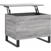 vidaXL Couchtisch Grau Sonoma 60x44,5x45 cm Holzwerkstoff