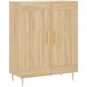 vidaXL Sideboard Sonoma-Eiche 69,5x34x90 cm Holzwerkstoff