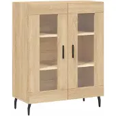 vidaXL Sideboard Sonoma-Eiche 69,5x34x90 cm Holzwerkstoff
