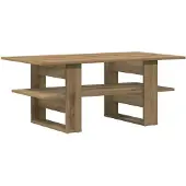 vidaXL Couchtisch Artisan-Eiche 102x55x42 cm Holzwerkstoff