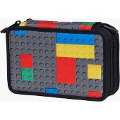 LEGO Gefüllt Dreifach-Federmäppchen, Colorful Bricks