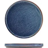 Genware Terra Aqua Blau Flacher Präsentationsteller 18 Cm