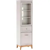 Mirjan 24 VITRINE Windsor W-06 mit Weißer LED-Beleuchtung