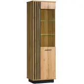 Masseno VITRINE KIMA 193,6/60 cm in Eiche Wotan