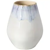 Costa Nova Vase Brisa Weiß/Hellblau