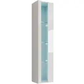 Mirjan 24 HÄNGEVITRINE 180 Vigo New mit blauer LED Beleuchtung