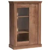 Masseno VITRINE DESIO 140,5 / 97 cm in Braun