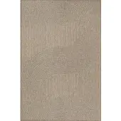 KADIMA DESIGN TEPPICHLÄUFER Geometrisch BORNO Polypropylen Beige 80 x 150 cm