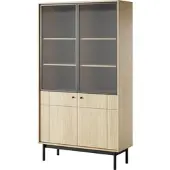 Masseno VITRINE GIAPPONESE 184,6 / 103,4 cm in Eichefarben