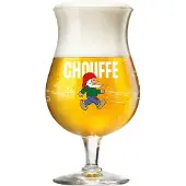 BElgIAN BEER GLASSES La Chouffe Bierglas 33cl In Geschenkverpackung