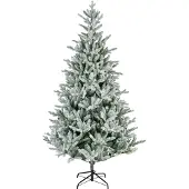 Kaemingk Allison künstlicher Weihnachtsbaum dia. 112-H180 cm grün/weiß (groen)