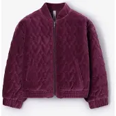 Sissy-Boy Bomberjacke Aus Samt - Lila | Größe: 98-104