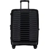 Stratic Gepäckstücke Novium ML Spinner 65 cm - Erweiterbar 68/77 Liter - 65x45.5x25.5/28.5 cm - black