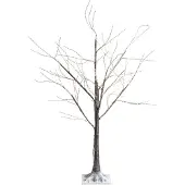 Kaemingk Micro LED Birke 150 cm 400L braun/warmweiß Weihnachten KSD - Ksd