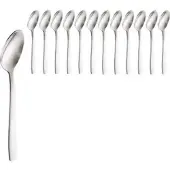 WAS Kaffeelöffel Hamburg, 13,5 cm, Edelstahl 18/10, silber poliert, 12 Stück