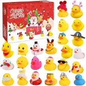 Sonstiges Adventskalender Enten 2026 mit 24 Gummienten für Weihnachten