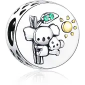 Sonstiges Bead Charms Kirschblüten Koala Mutter Kind für Damen