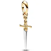 Sonstiges Bead Charm Kirschblüten Zweischneidiges Schwert für Damen
