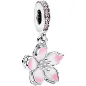 Sonstiges Kirschblüten Bead Charms für Damen pink kompatibel mit Pandora