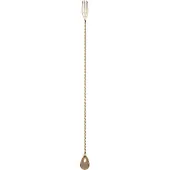 Barprofessional Barlöffel Trident 50 Cm Kupfer