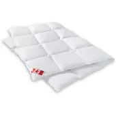Künsemüller Daunenbettdecke, "4x6 Canada Warm" mit 1cm Steg, 90% Daunen
