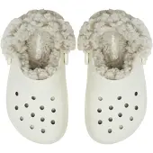 Crocs Pantoletten Classic Fleece Lined Clog K 212856 Beige
