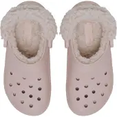 Crocs - Classic Fleece Lined Clog - Hausschuhe Gr M8 / W10 braun