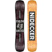 Nidecker - Snowboard All-Mountain Freestyle - Pack Sensor Women 2026 für Herren - Rot