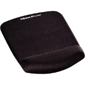Fellowes Mauspad-Handgelenkauflage PlushTouch, rutschfest, ergonomisch, schwarz