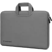 Wozinsky WNT-15G 15,6"-Laptoptasche mit ausziehbarem Neoprengriff – Grau