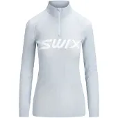 Swix RaceX Merino Half Zip, Damen, Blau