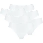 Sloggi Slip "Slip 6er Pack", Damen, Gr. 38, weiß, Obermaterial: 88% Polyamid PA. 12% Elasthan EL., Unterhosen Slip