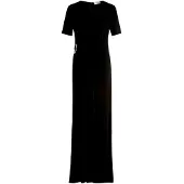 Vera Mont Jumpsuit "Jumpsuit mit Raffung", Damen, Gr. 44, schwarz, Overalls Jumpsuit