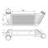 Valeo Ladeluftkühler 818651 für FIAT LANCIA PEUGEOT