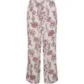 Hunkemoller Pyjamahose Woven Print Beige